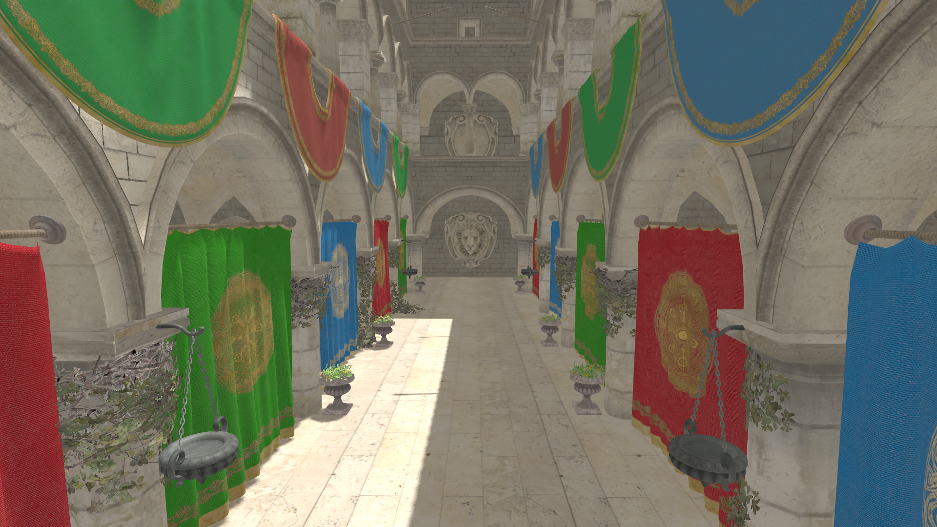 Imported asset with materials