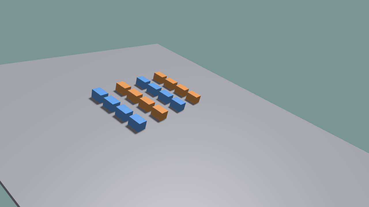 Batched ramp environments